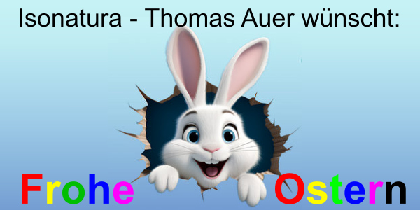 Frohe Ostern Bannerbild Startseite Isonatura Shop