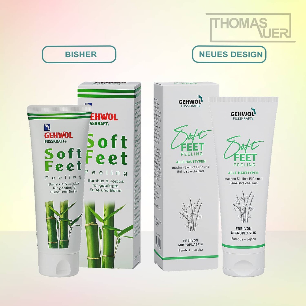 gehwol fusskraft soft feet peeling bisher-neu produktbild