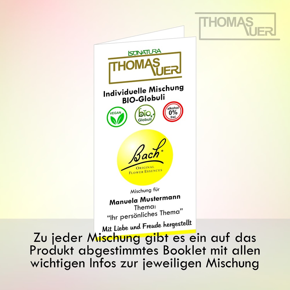 Booklet - Bachblüten individuelle Bio-Globuli - Bild