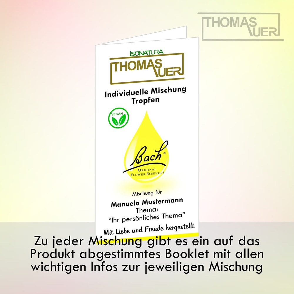 booklet - Bachblüten individuelle Tropfen - bild