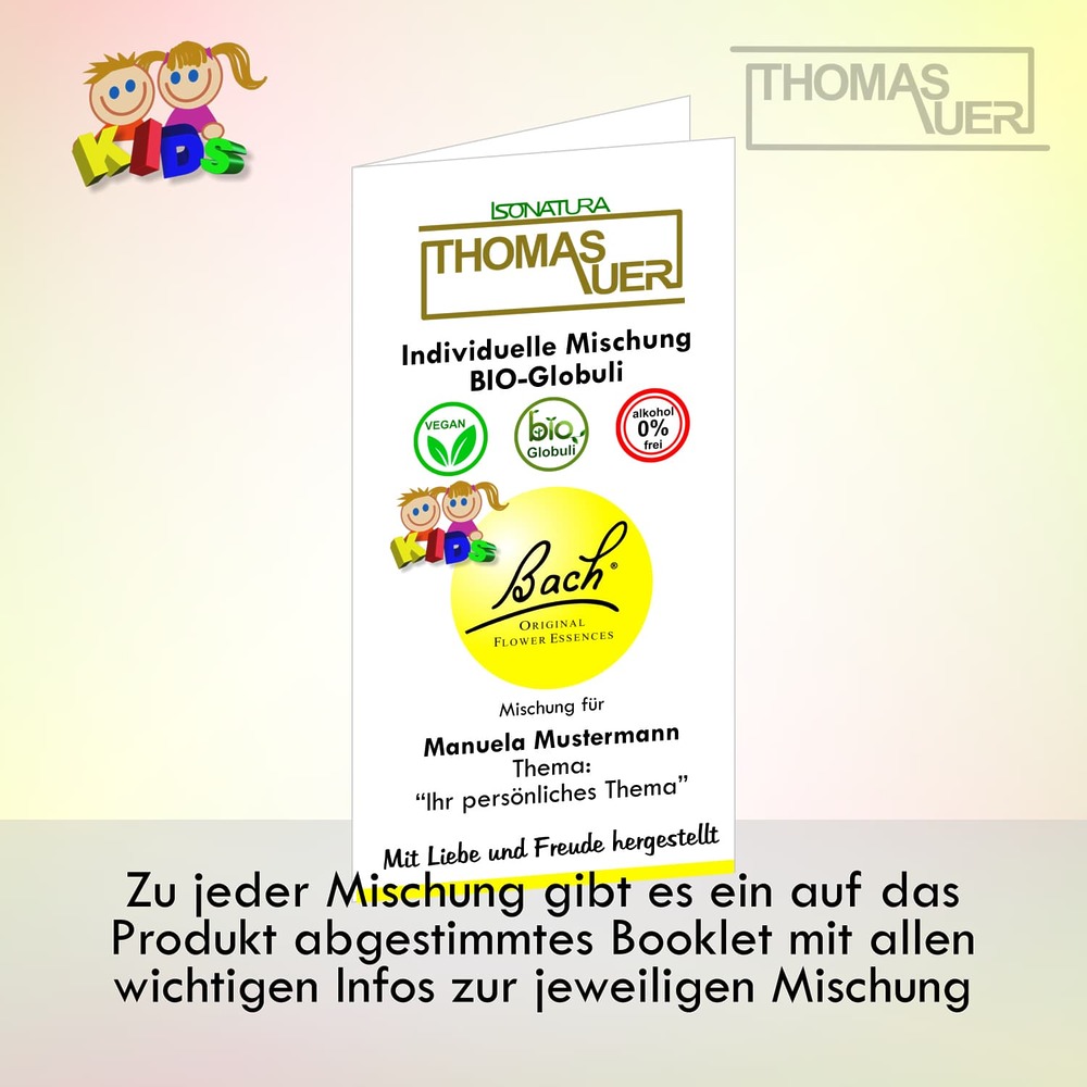 Booklet - Bachblüten individuell - BIO-Globuli KIDS - Bild