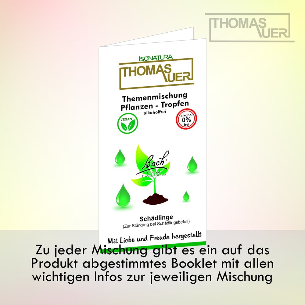 booklet pflenzenmischung schädlinge- tropfen