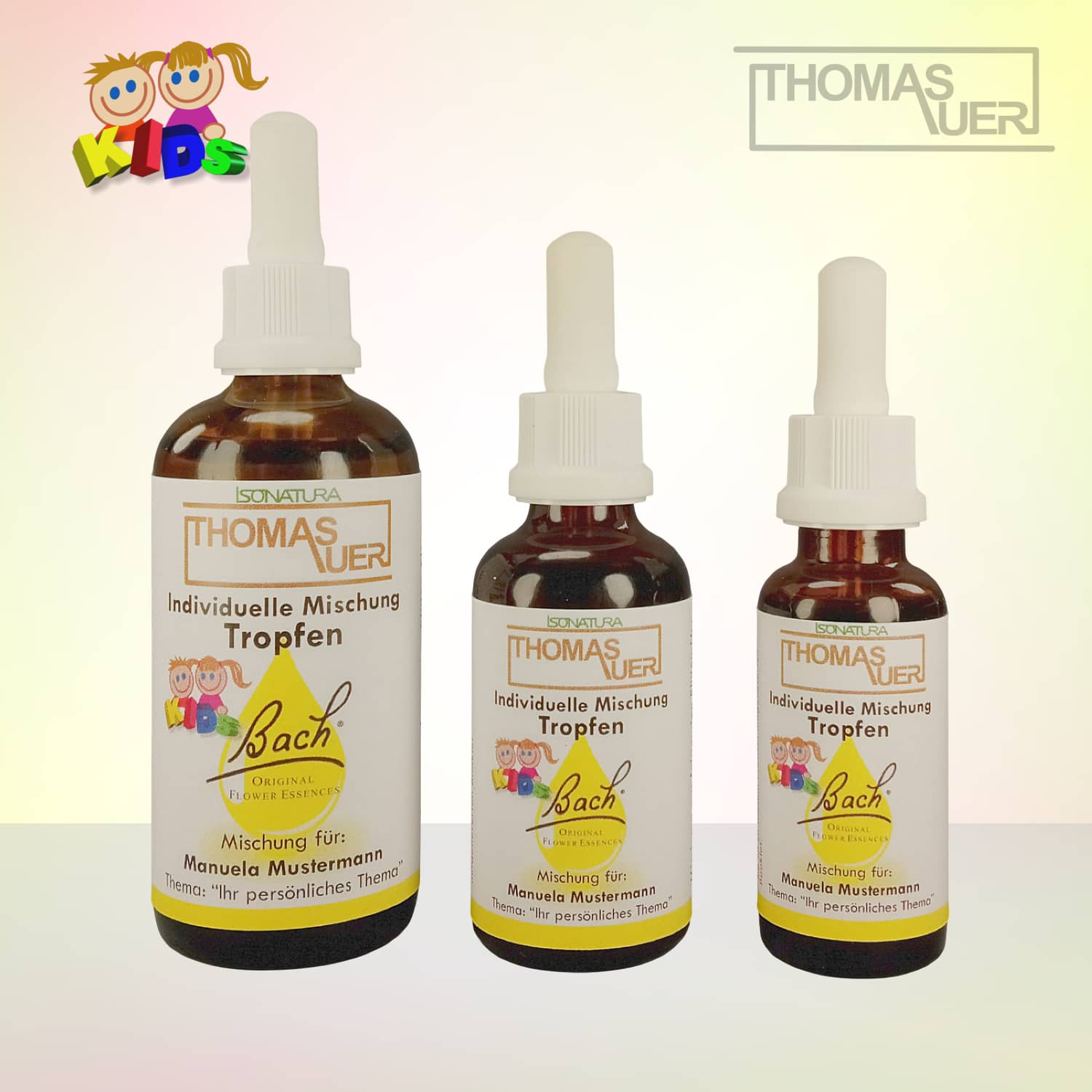 Bachblüten individuell - Tropfen KIDS - Produktbild