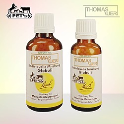 Bachblüten individuell - Globuli PETs - Produktbild