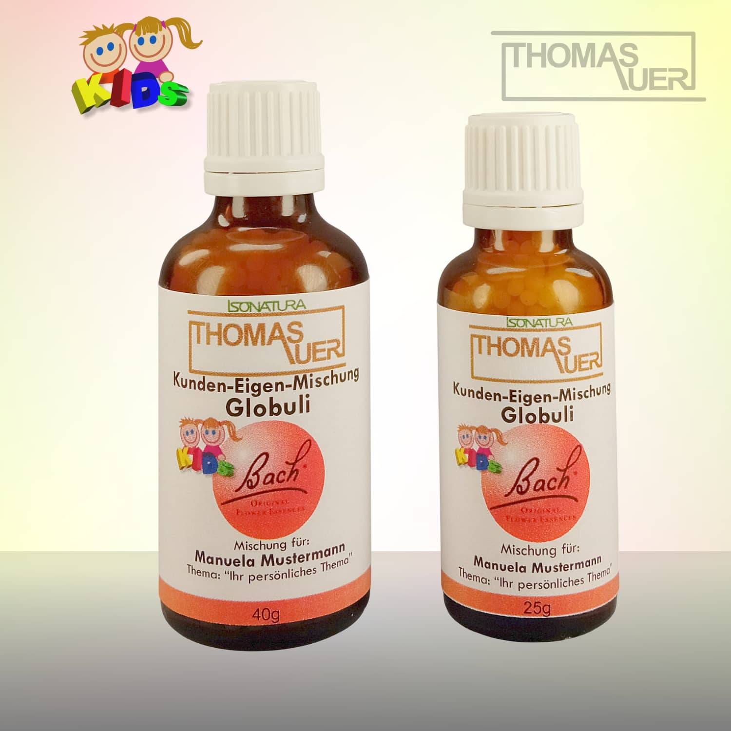Bachblüten Kund-Eneigenmischung Globuli KIDS - Produktbild