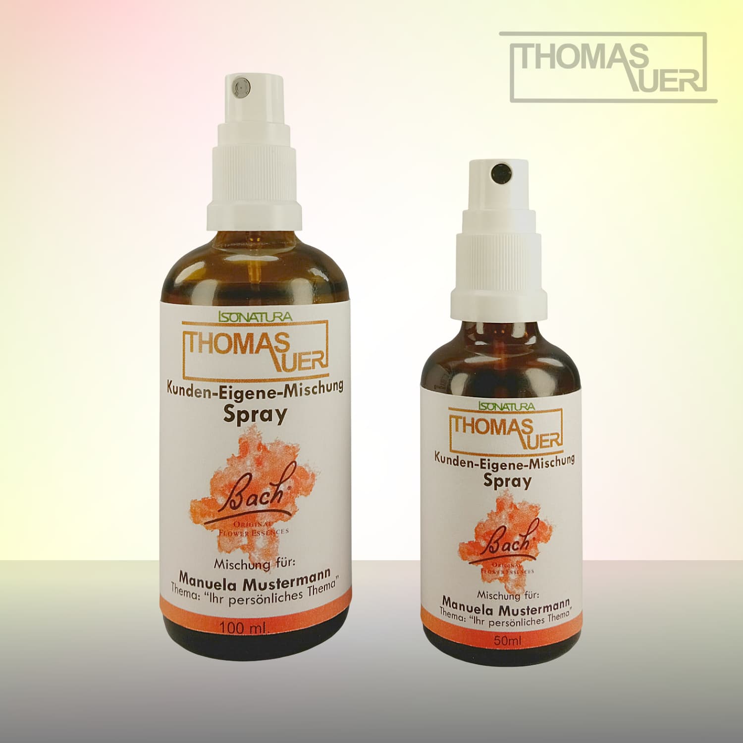 Bachblüten Kunden-Eigenmischung Spray - Produktbild