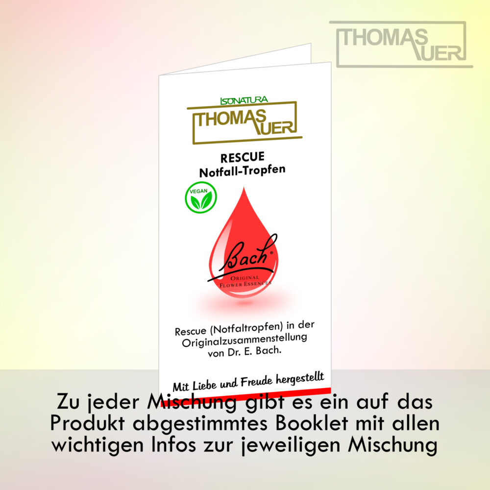 booklet rescue- tropfen- Produktbild