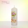 hochzeitskerze-kutsche - glittereffekt - L produktbild