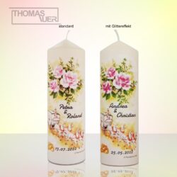 hochzeitskerze-kutsche - hauptbild