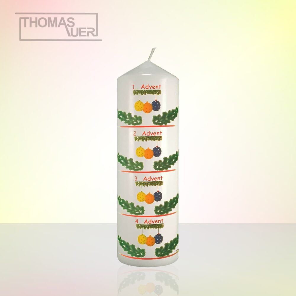 kerze advent 1-4 advent L produktbild