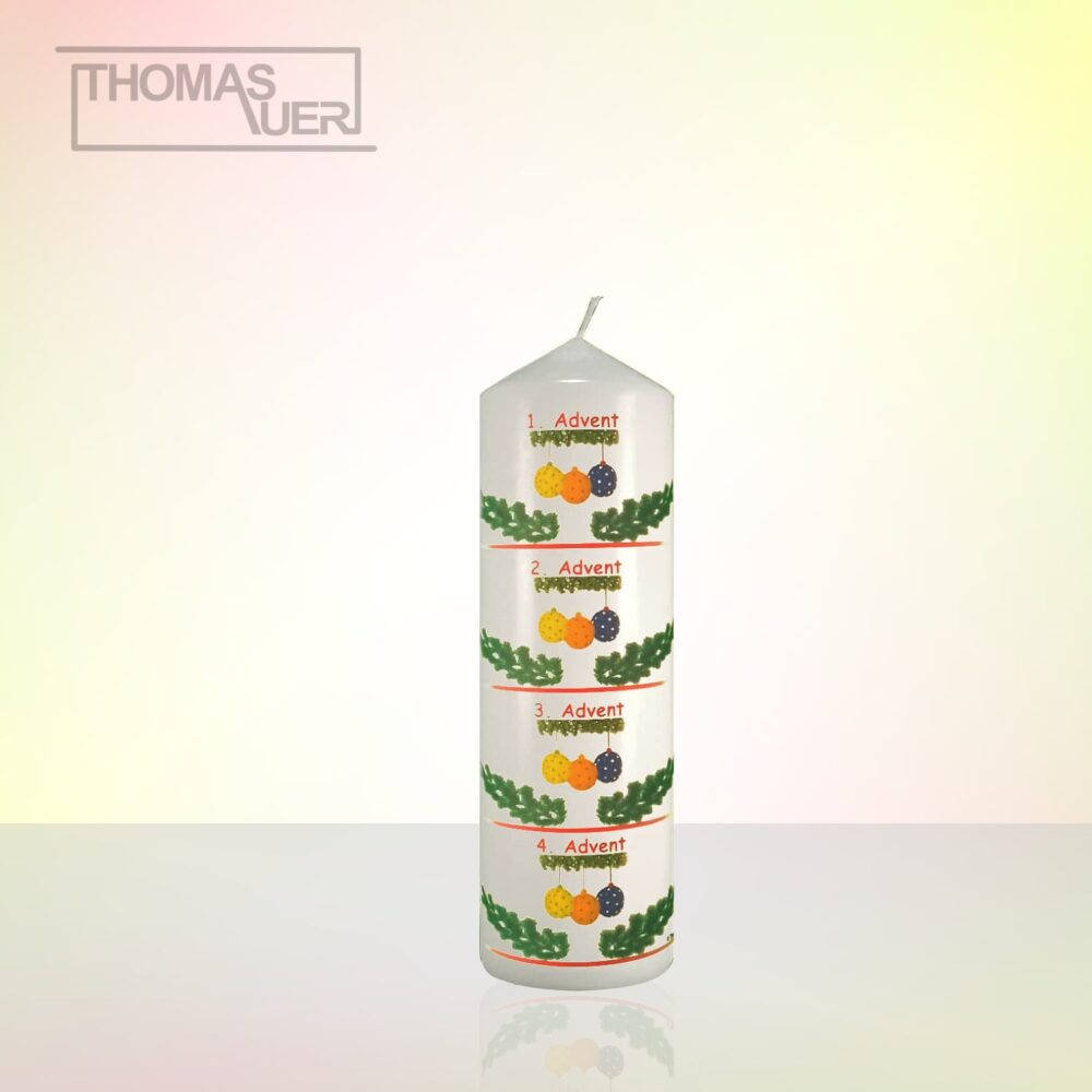 kerze advent 1-4 advent M produktbild