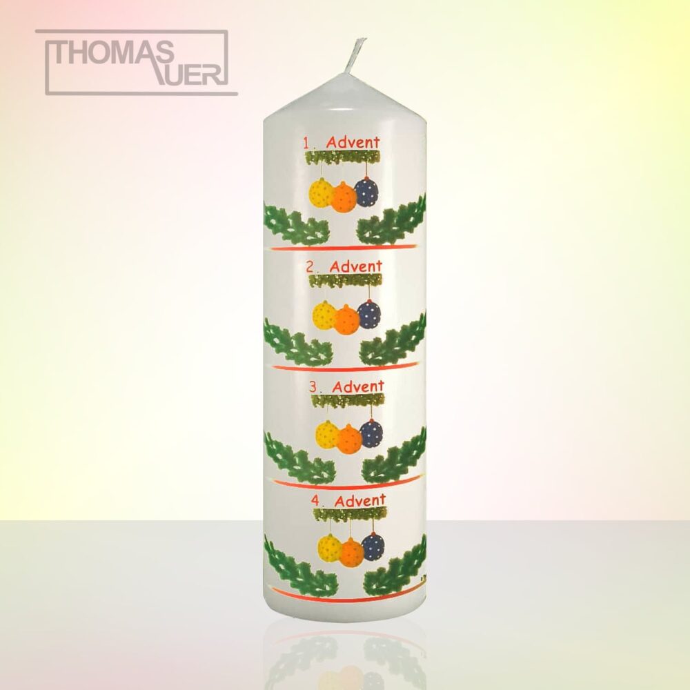 kerze advent 1-4 advent XL produktbild