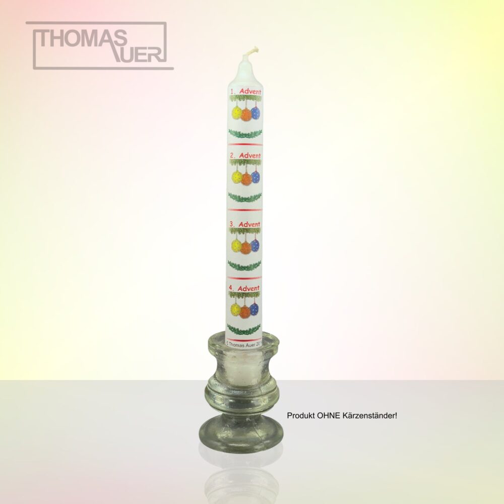 kerze advent 1-4 advent stabkerze produktbild