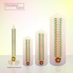 kerze advent adventstage 1-24 - varianten produktbild