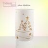 kerze weihnachten tannenbaum modern gold 3-D-L produktbild
