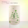 kerze weihnachten tannenbaum modern grün 3-D-L produktbild