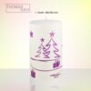 kerze weihnachten tannenbaum modern lila-violett 1-D produktbild