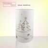 kerze weihnachten tannenbaum modern silber 3-D-L produktbild