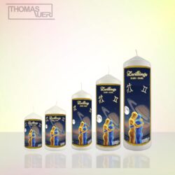 sternzeichenkerze-zwillinge-varianten - Produktbild