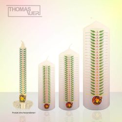 kerze advent adventstage 1-24 - varianten produktbild